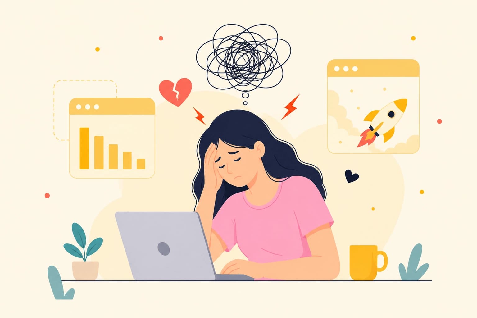 Overthinking Girl